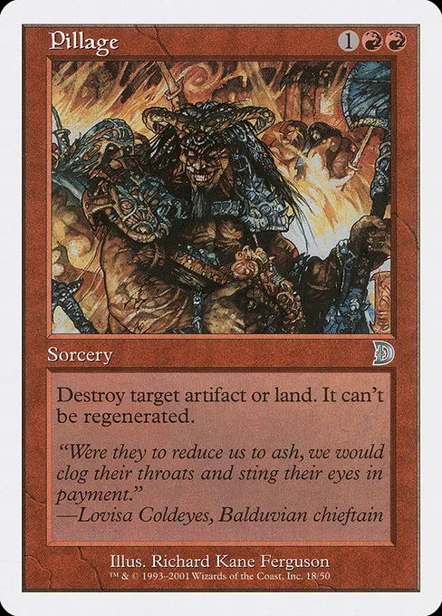 Pillage · Deckmasters 18/58