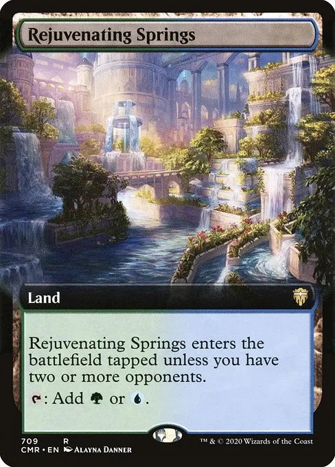 Rejuvenating Springs · Commander Legends 709/718