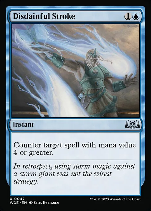 Disdainful Stroke · Wilds of Eldraine 47/381