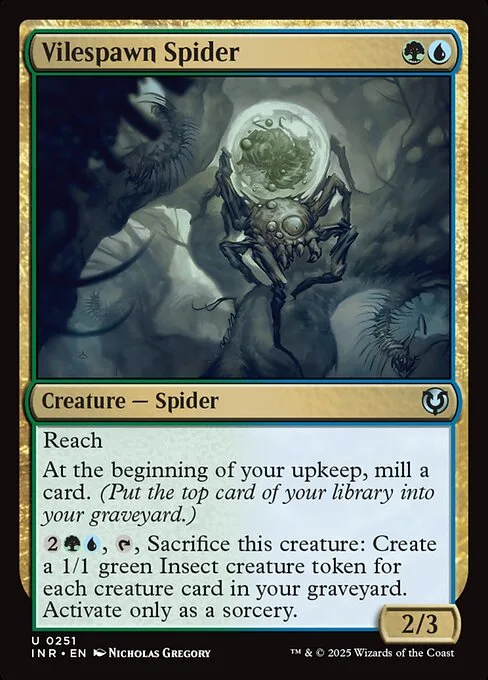 Vilespawn Spider · Innistrad Remastered 251/495