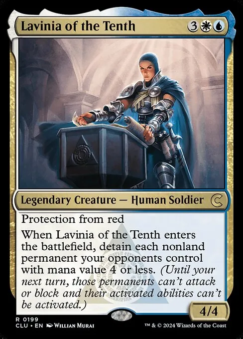 Lavinia of the Tenth · Ravnica: Clue Edition 199/284