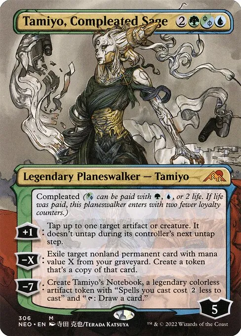 Tamiyo, Compleated Sage · Kamigawa: Neon Dynasty 306/531
