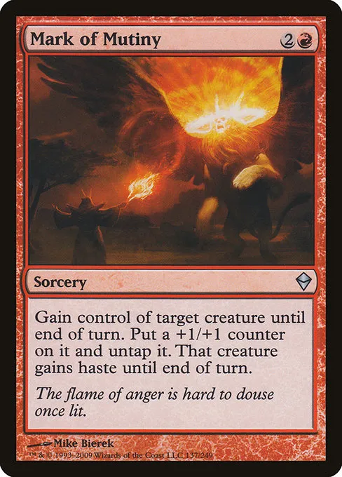 Mark of Mutiny · Zendikar 137/269