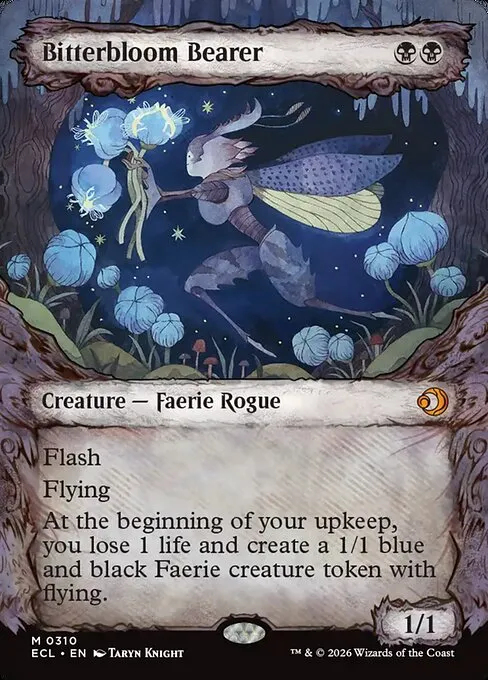 Bitterbloom Bearer · Lorwyn Eclipsed 310/408