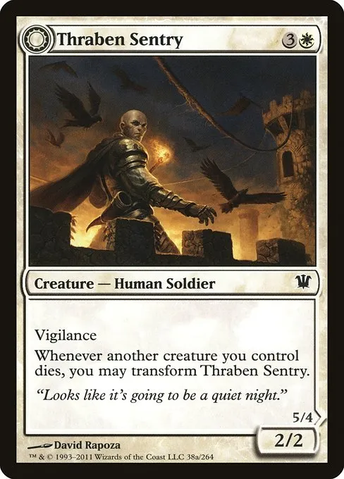 Thraben Sentry // Thraben Militia · Innistrad 38/264