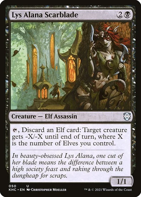 Lys Alana Scarblade · Kaldheim Commander 50/119