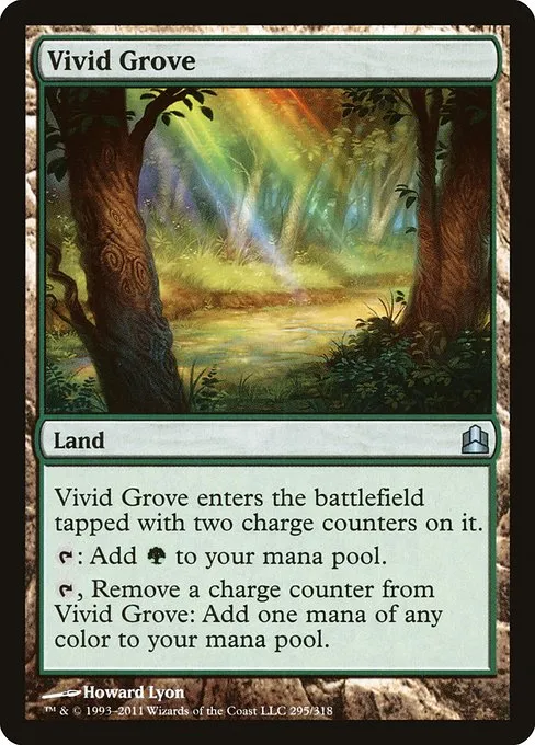 Vivid Grove · Commander 2011 295/318