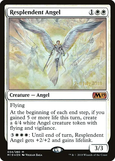 Resplendent Angel · Core Set 2019 Promos 34s/95