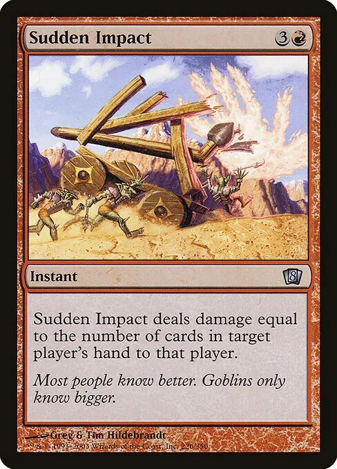 Sudden Impact · Eighth Edition 226★/711