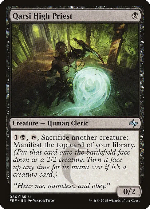 Qarsi High Priest · Fate Reforged 80/191