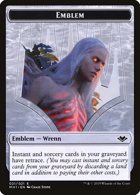 Wrenn and Six Emblem · Modern Horizons Tokens 21/21