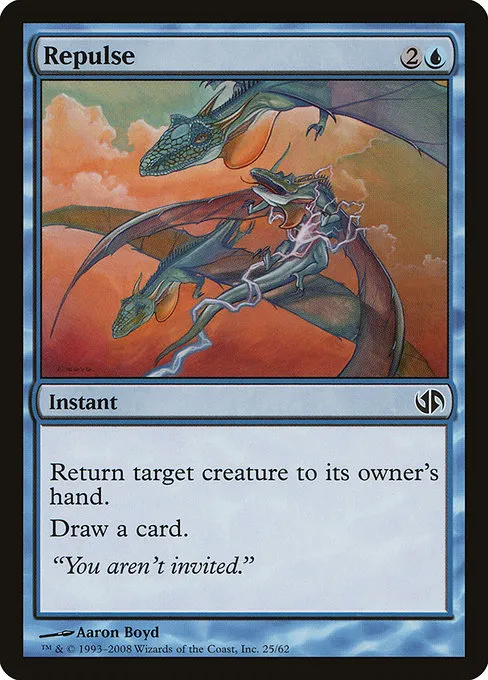 Repulse · Duel Decks: Jace vs. Chandra 25/64