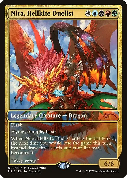 Nira, Hellkite Duelist · 2016 Heroes of the Realm 3/3