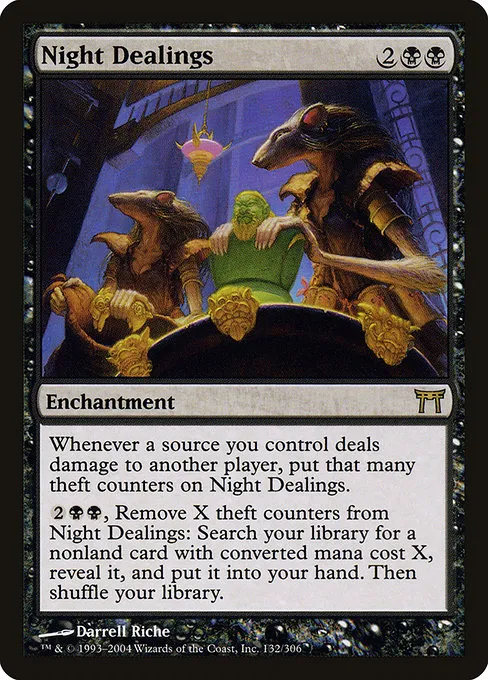 Night Dealings · Champions of Kamigawa 132/307