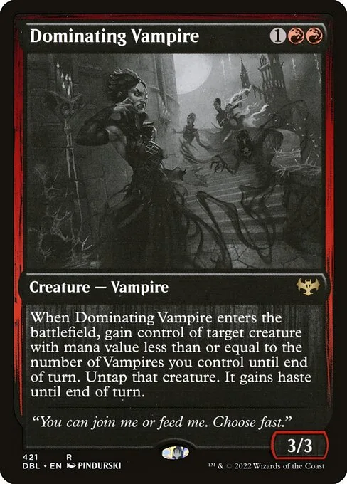 Dominating Vampire · Innistrad: Double Feature 421/535