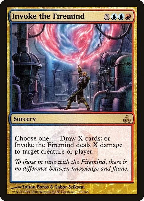 Invoke the Firemind · Guildpact 118/167