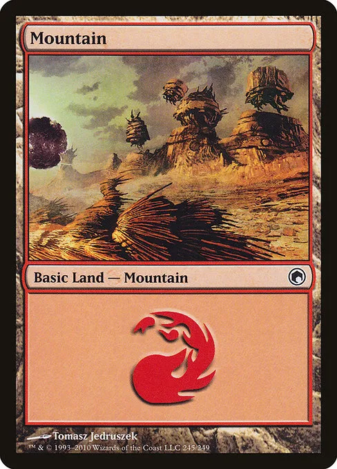Mountain · Scars of Mirrodin 245/249