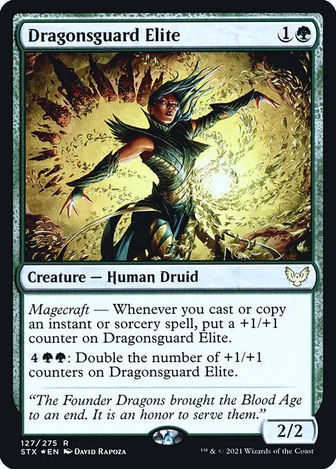 Dragonsguard Elite · Strixhaven: School of Mages Promos 127s/164