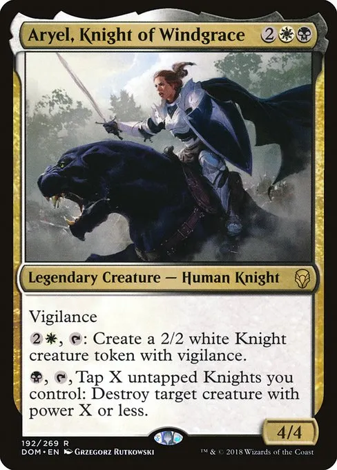 Aryel, Knight of Windgrace · Dominaria 192/280