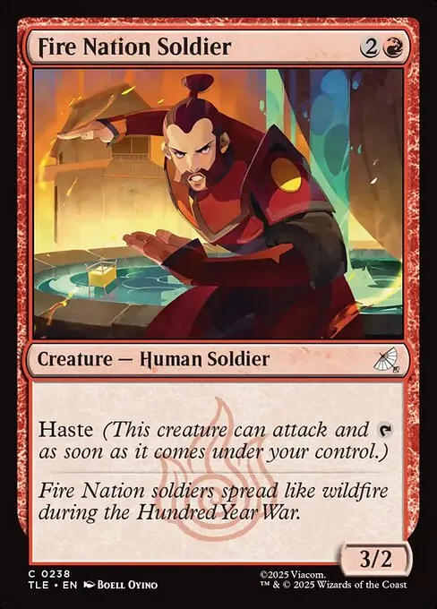 Fire Nation Soldier · Avatar: The Last Airbender Eternal 238/317