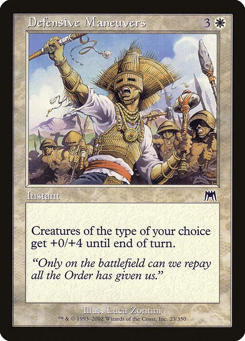 Defensive Maneuvers · Onslaught 23/351