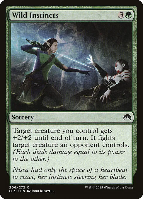 Wild Instincts · Magic Origins 206/288