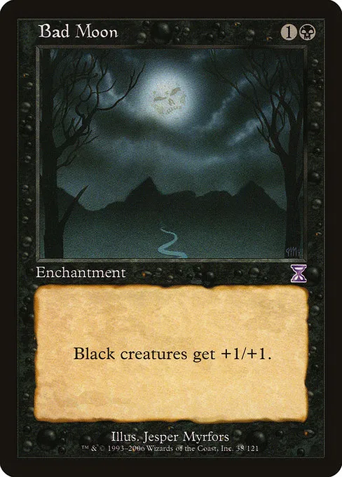 Bad Moon · Time Spiral Timeshifted 38/121