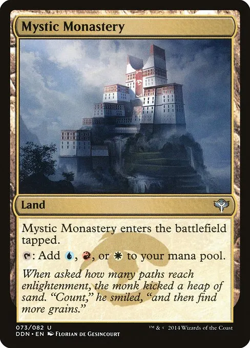Mystic Monastery · Duel Decks: Speed vs. Cunning 73/82