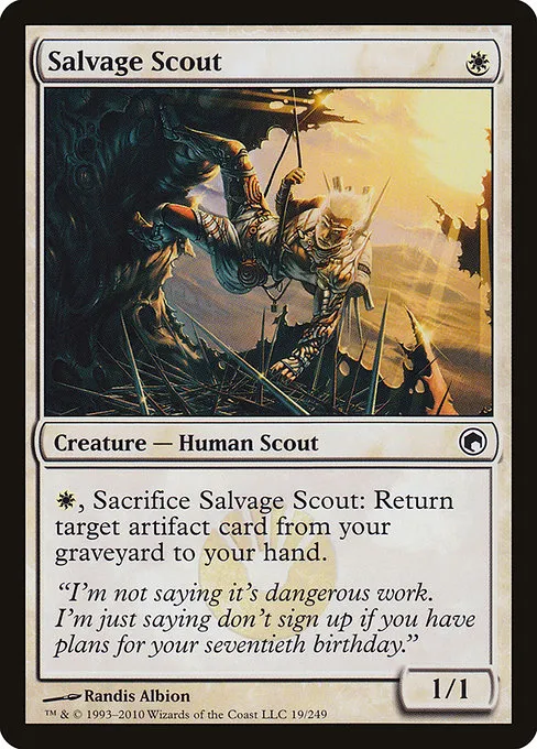Salvage Scout · Scars of Mirrodin 19/249