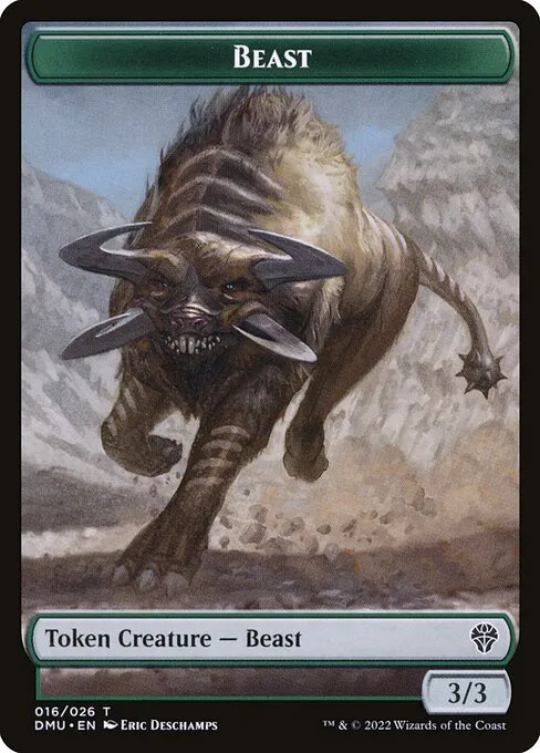 Beast · Dominaria United Tokens 16/26
