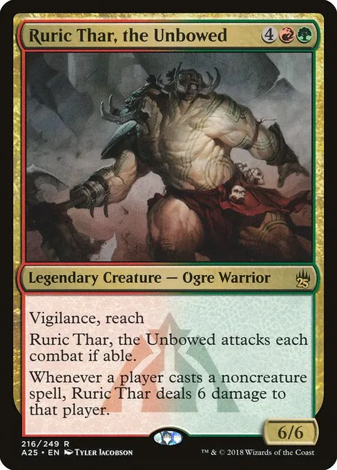Ruric Thar, the Unbowed · Masters 25 216/249
