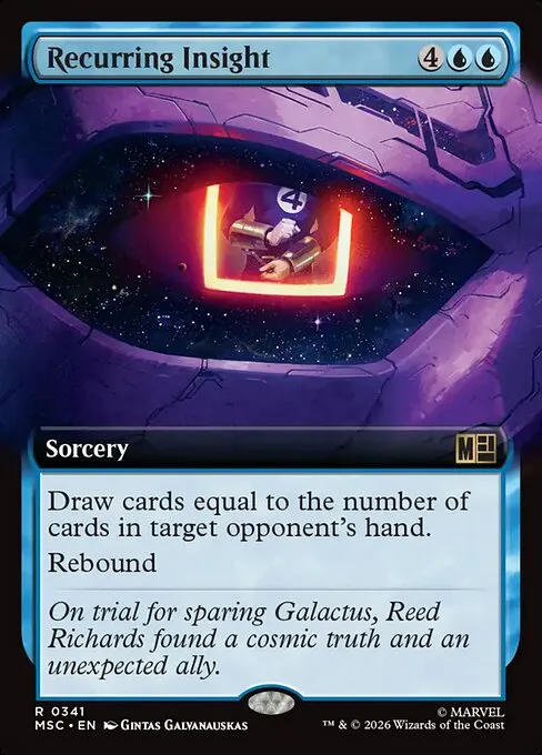 Recurring Insight · Marvel Super Heroes Commander 341/9