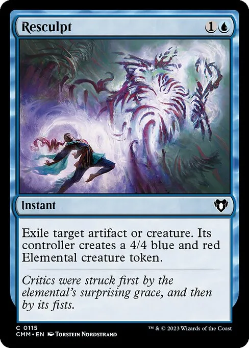 Resculpt · Commander Masters 115/1067