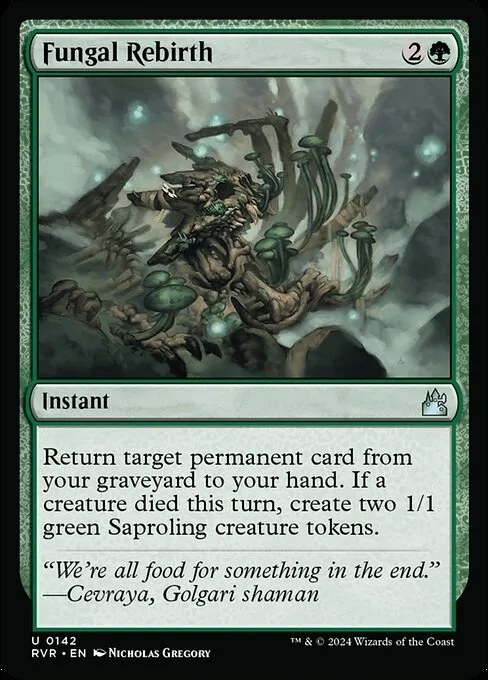 Fungal Rebirth · Ravnica Remastered 142/531