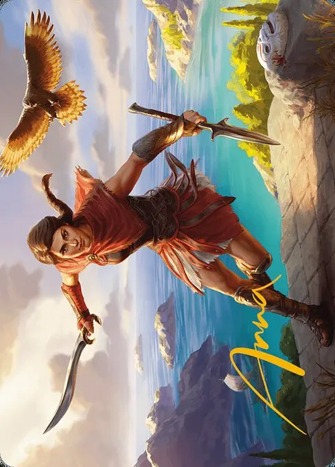 Kassandra, Eagle Bearer // Kassandra, Eagle Bearer · Assassin's Creed Art Series 6/20