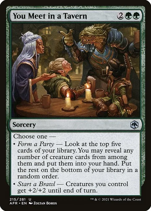 You Meet in a Tavern · Adventures in the Forgotten Realms 215/424