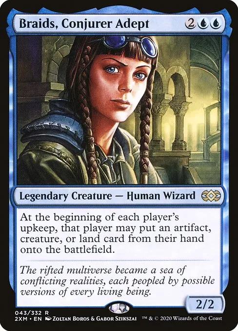 Braids, Conjurer Adept · Double Masters 43/384