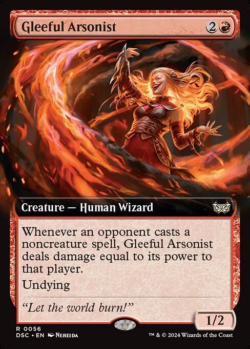 Gleeful Arsonist · Duskmourn: House of Horror Commander 56/373