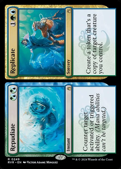 Repudiate // Replicate · Ravnica Remastered 249/531