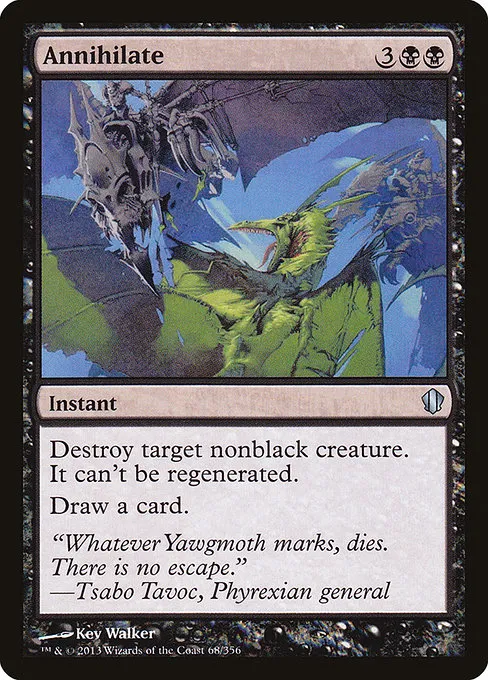 Annihilate · Commander 2013 68/356