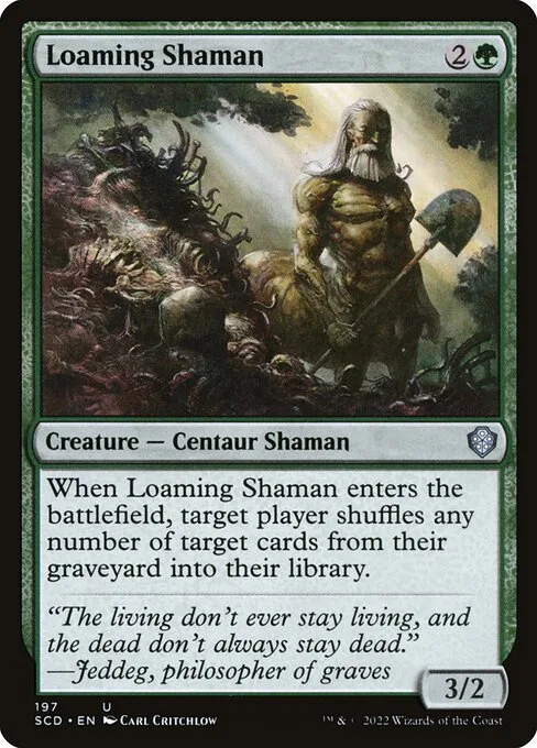 Loaming Shaman · Starter Commander Decks 197/352