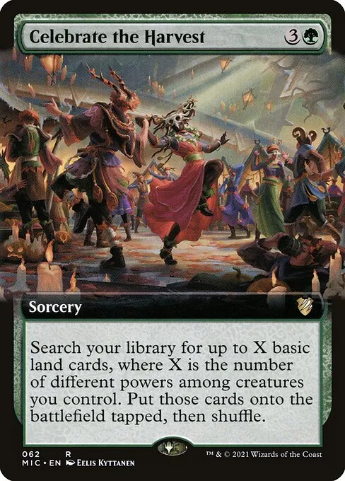Celebrate the Harvest · Midnight Hunt Commander 62/187