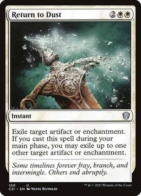 Return to Dust · Commander 2021 100/409