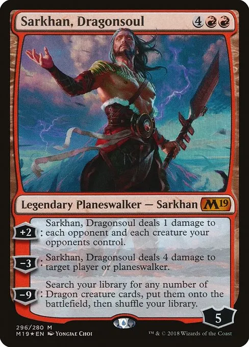 Sarkhan, Dragonsoul · Core Set 2019 296/314