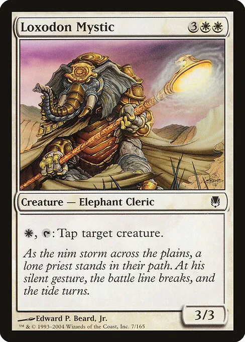 Loxodon Mystic · Darksteel 7/165