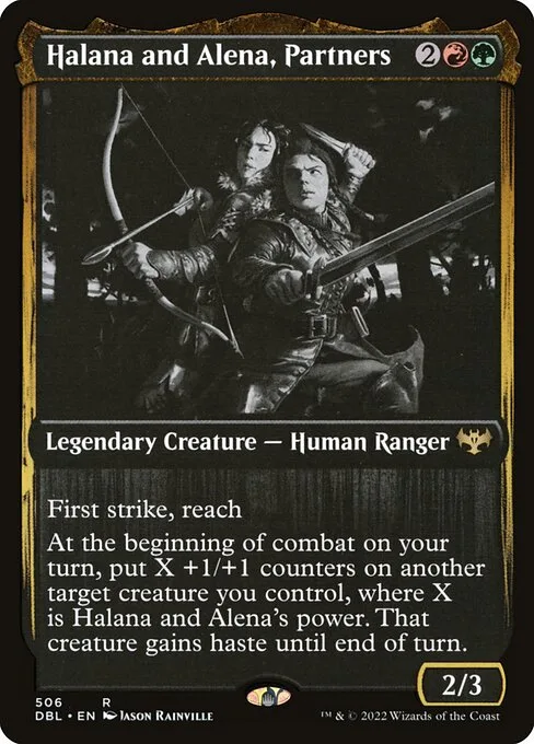 Halana and Alena, Partners · Innistrad: Double Feature 506/535