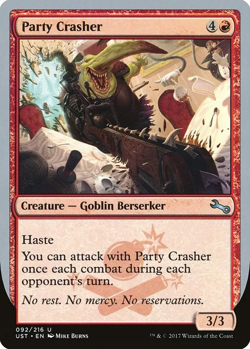 Party Crasher · Unstable 92/268