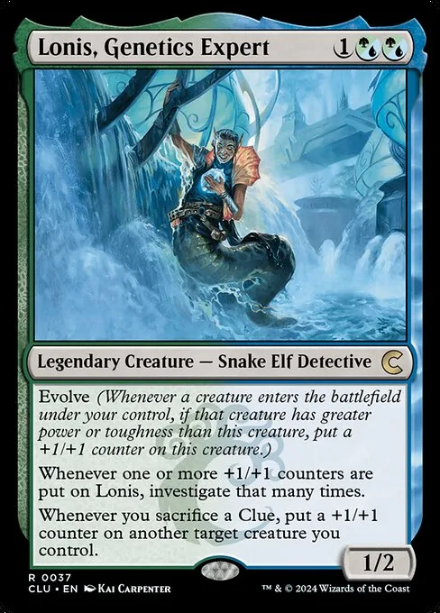 Lonis, Genetics Expert · Ravnica: Clue Edition 37/284