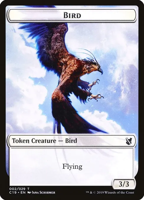 Bird · Commander 2019 Tokens 2/29