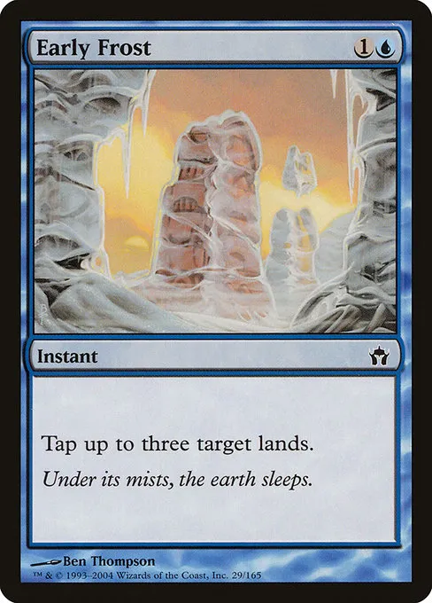 Early Frost · Fifth Dawn 29/165